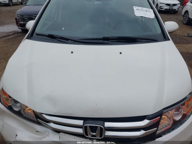 45757890 :رقم المزاد ، 5FNRL5H60HB020704 vin ، 2017 Honda Odyssey Ex-l مزاد بيع