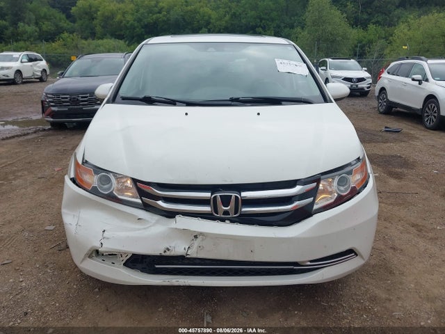45757890 :رقم المزاد ، 5FNRL5H60HB020704 vin ، 2017 Honda Odyssey Ex-l مزاد بيع