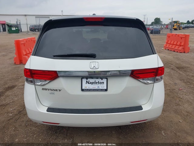 45757890 :رقم المزاد ، 5FNRL5H60HB020704 vin ، 2017 Honda Odyssey Ex-l مزاد بيع