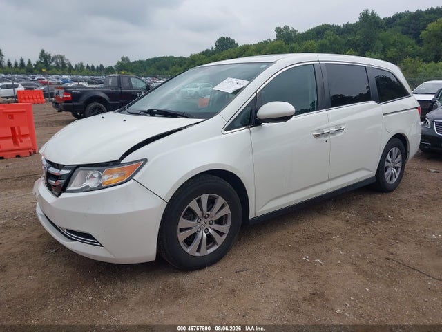 45757890 :رقم المزاد ، 5FNRL5H60HB020704 vin ، 2017 Honda Odyssey Ex-l مزاد بيع