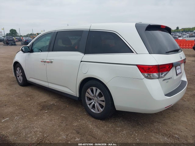 45757890 :رقم المزاد ، 5FNRL5H60HB020704 vin ، 2017 Honda Odyssey Ex-l مزاد بيع