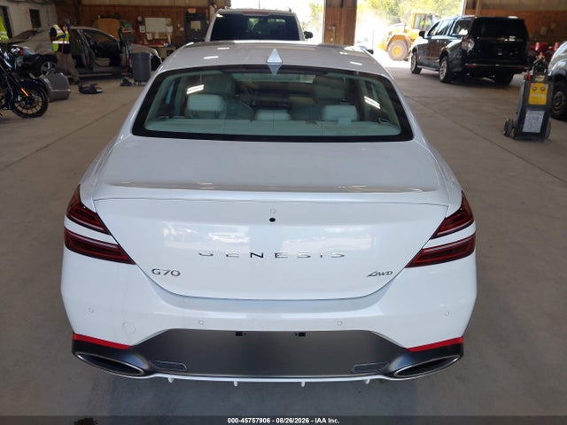 45757906 :رقم المزاد ، KMTG34SC5TU166789 vin ، 2026 Genesis G70 2.5t Awd Prestige مزاد بيع