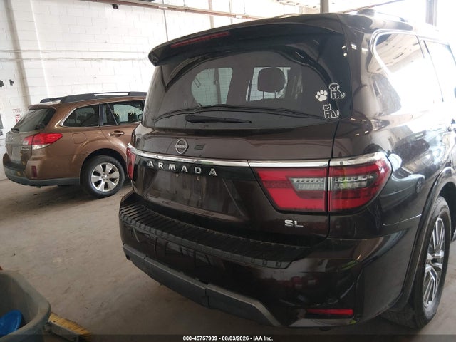 2022 Nissan Armada Sl 4wd მანქანა იყიდება აუქციონზე, vin: JN8AY2BBXN9813795, აუქციონის ნომერი: 45757909