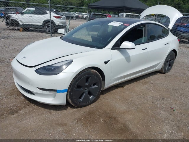 45757940 :رقم المزاد ، 5YJ3E1EB7MF927650 vin ، 2021 Tesla Model 3 Long Range Dual Motor All-wheel Drive مزاد بيع