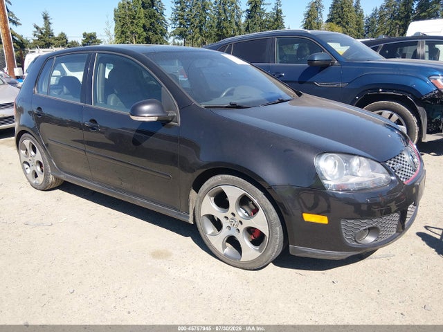 45757945 :رقم المزاد ، WVWHV91K99W132824 vin ، 2009 Volkswagen Gti 4-door مزاد بيع