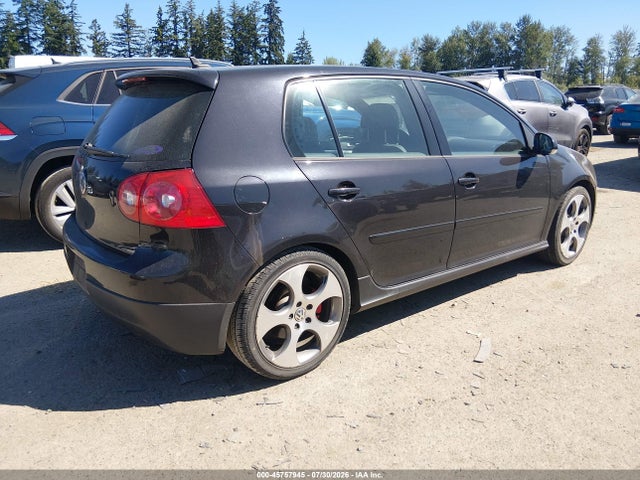 45757945 :رقم المزاد ، WVWHV91K99W132824 vin ، 2009 Volkswagen Gti 4-door مزاد بيع