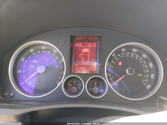 45757945 :رقم المزاد ، WVWHV91K99W132824 vin ، 2009 Volkswagen Gti 4-door مزاد بيع
