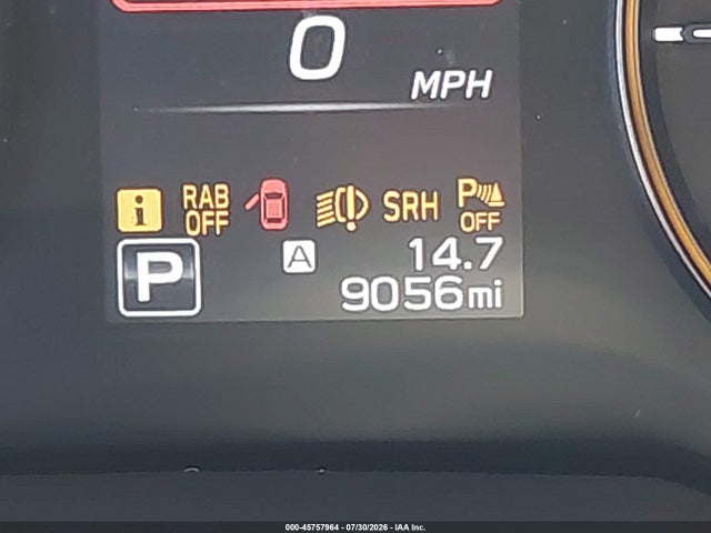 45757964 :رقم المزاد ، 4S4BTGUDXS3304522 vin ، 2025 Subaru Outback Wilderness مزاد بيع