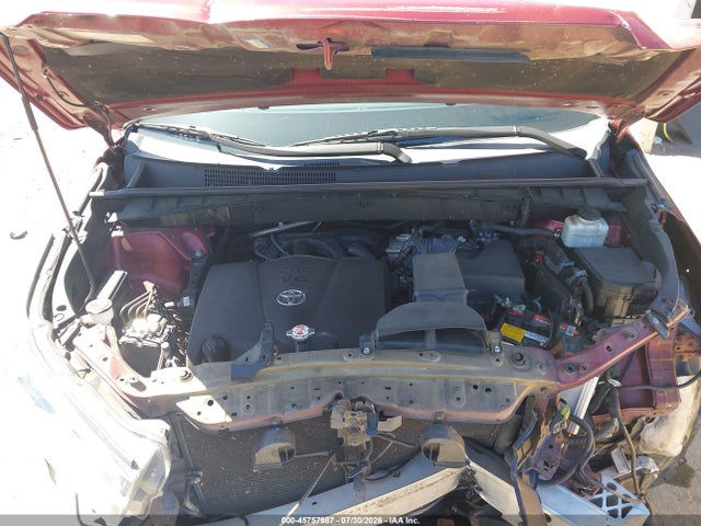 45757987 :رقم المزاد ، 5TDJZRFH4HS483044 vin ، 2017 Toyota Highlander Se مزاد بيع