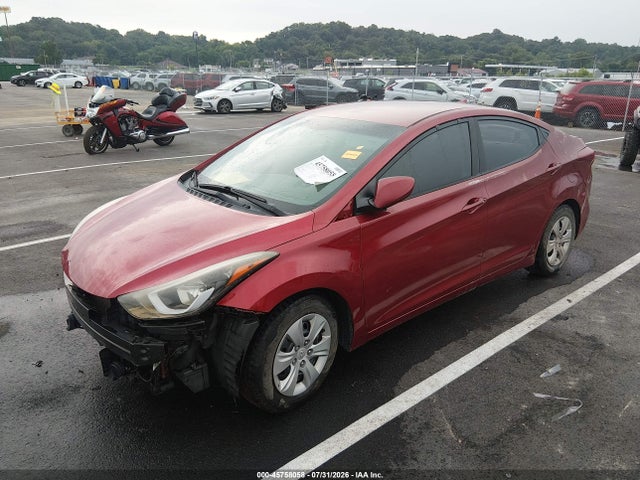 2016 Hyundai Elantra Se მანქანა იყიდება აუქციონზე, vin: 5NPDH4AE1GH702479, აუქციონის ნომერი: 45758058