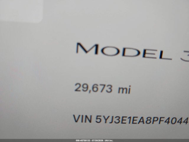 Tesla Model 3 Rear-wheel Drive 2023 5YJ3E1EA8PF404410 Image 15