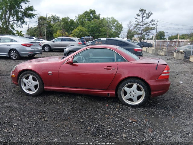 2000 Mercedes-benz Slk 230 Kompressor მანქანა იყიდება აუქციონზე, vin: WDBKK47F3YF156383, აუქციონის ნომერი: 45758198