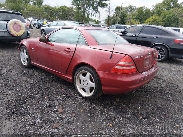 2000 Mercedes-benz Slk 230 Kompressor მანქანა იყიდება აუქციონზე, vin: WDBKK47F3YF156383, აუქციონის ნომერი: 45758198
