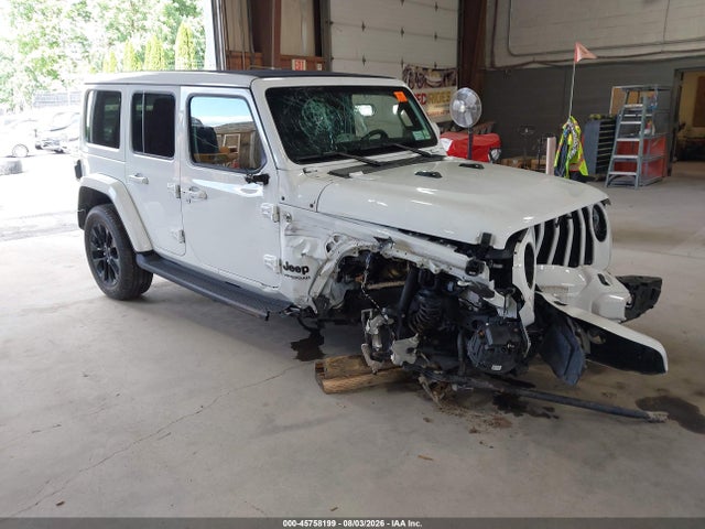 Продажа на аукционе авто 2021 Jeep Wrangler Unlimited High Altitude, vin: 1C4HJXEG8MW814902, номер лота: 45758199