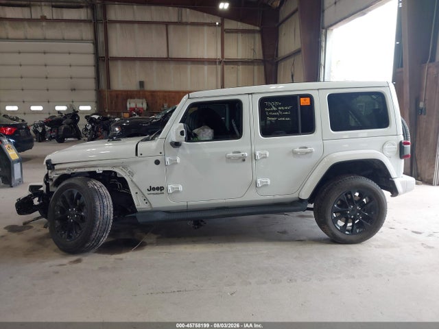 Продажа на аукционе авто 2021 Jeep Wrangler Unlimited High Altitude, vin: 1C4HJXEG8MW814902, номер лота: 45758199