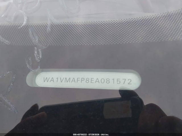 45758222 :رقم المزاد ، WA1VMAFP8EA081572 vin ، 2014 Audi Q5 3.0 Tdi Premium Plus مزاد بيع
