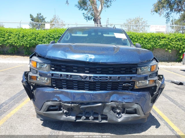 Aukcja sprzedaży 2022 Chevrolet Silverado 1500 Ltd 2wd  Short Bed Custom, vin: 1GCPWBEK1NZ235447, numer aukcji: 45758228