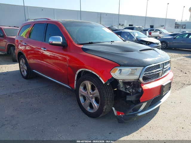 45758244 :رقم المزاد ، 1C4RDHAG6EC590636 vin ، 2014 Dodge Durango Sxt مزاد بيع
