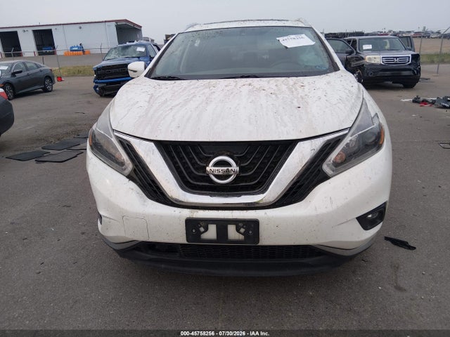 45758256 :رقم المزاد ، 5N1AZ2MH9JN190922 vin ، 2018 Nissan Murano Sl مزاد بيع