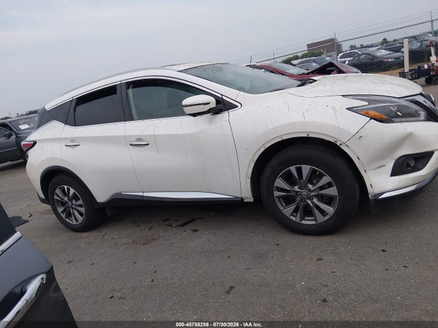 45758256 :رقم المزاد ، 5N1AZ2MH9JN190922 vin ، 2018 Nissan Murano Sl مزاد بيع