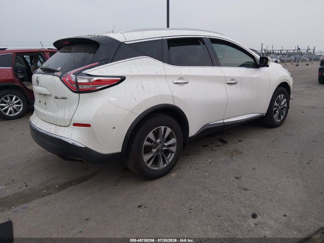 45758256 :رقم المزاد ، 5N1AZ2MH9JN190922 vin ، 2018 Nissan Murano Sl مزاد بيع
