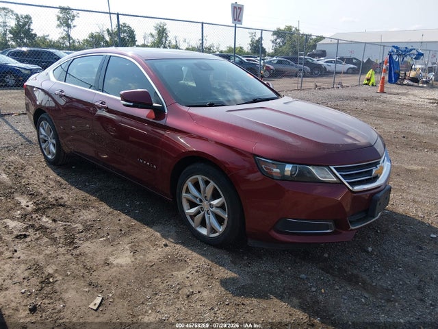 45758289 :رقم المزاد ، 2G1115S30G9205915 vin ، 2016 Chevrolet Impala 2lt مزاد بيع