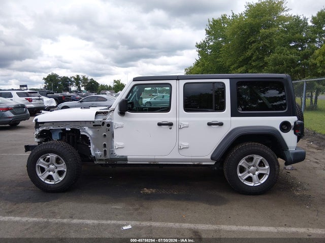 Продажа на аукционе авто 2018 Jeep Wrangler Unlimited Sport S 4x4, vin: 1C4HJXDG6JW304349, номер лота: 45758294