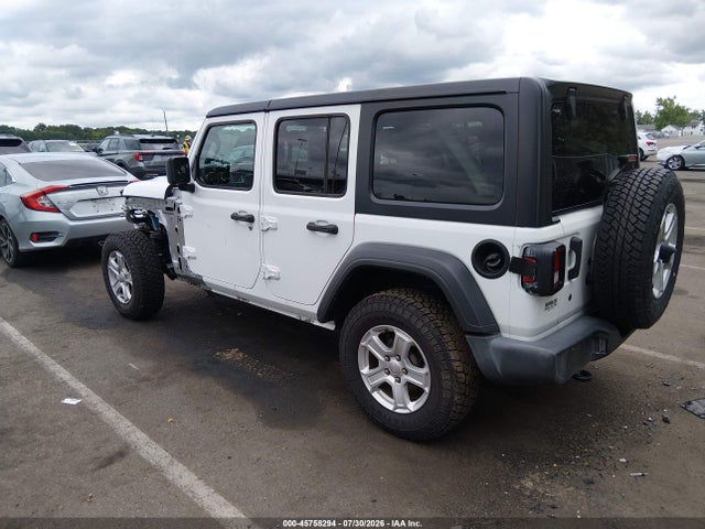 Продажа на аукционе авто 2018 Jeep Wrangler Unlimited Sport S 4x4, vin: 1C4HJXDG6JW304349, номер лота: 45758294