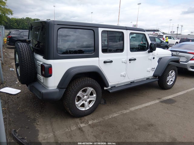 Продажа на аукционе авто 2018 Jeep Wrangler Unlimited Sport S 4x4, vin: 1C4HJXDG6JW304349, номер лота: 45758294