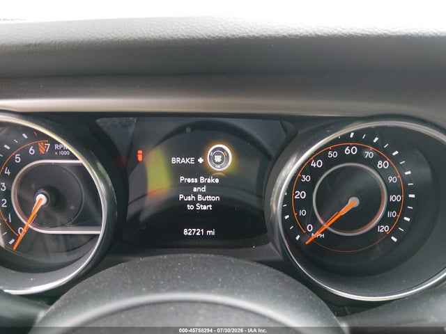Продажа на аукционе авто 2018 Jeep Wrangler Unlimited Sport S 4x4, vin: 1C4HJXDG6JW304349, номер лота: 45758294