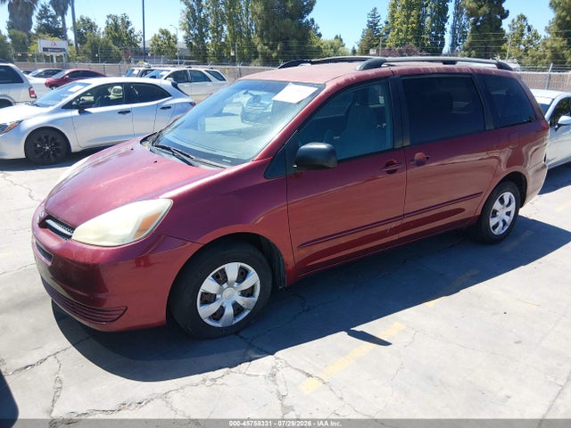 2005 Toyota Sienna Le მანქანა იყიდება აუქციონზე, vin: 5TDZA23C65S327156, აუქციონის ნომერი: 45758331