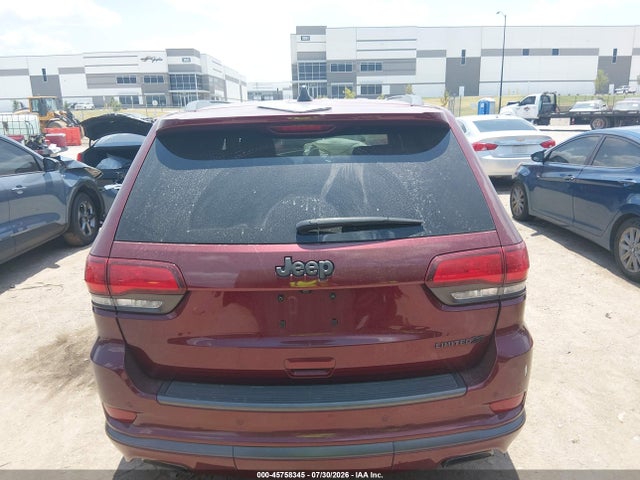 45758345 :رقم المزاد ، 1C4RJEBG5LC391855 vin ، 2020 Jeep Grand Cherokee Limited X 4x2 مزاد بيع