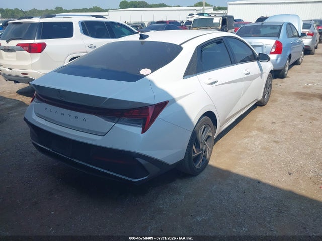 45758409 :رقم المزاد ، KMHLS4DG9SU946613 vin ، 2025 Hyundai Elantra Sel Convenience مزاد بيع