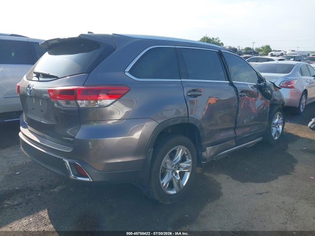 Продаж на аукціоні авто 2019 Toyota Highlander Limited, vin: 5TDYZRFH7KS350042, номер лоту: 45758422