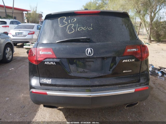 45758440 :رقم المزاد ، 2HNYD2H20CH522307 vin ، 2012 Acura Mdx مزاد بيع