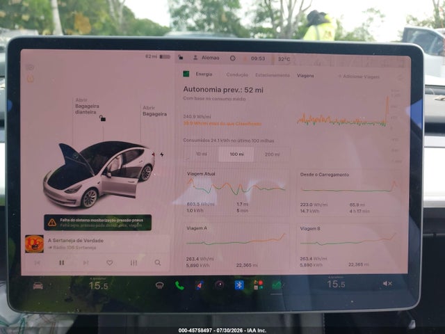 Tesla Model 3 Standard Range Plus Rear-wheel Drive 2021 5YJ3E1EA3MF978327 Image 7