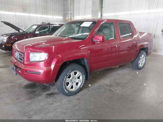 45758518 :رقم المزاد ، 2HJYK16446H534339 vin ، 2006 Honda Ridgeline Rts مزاد بيع