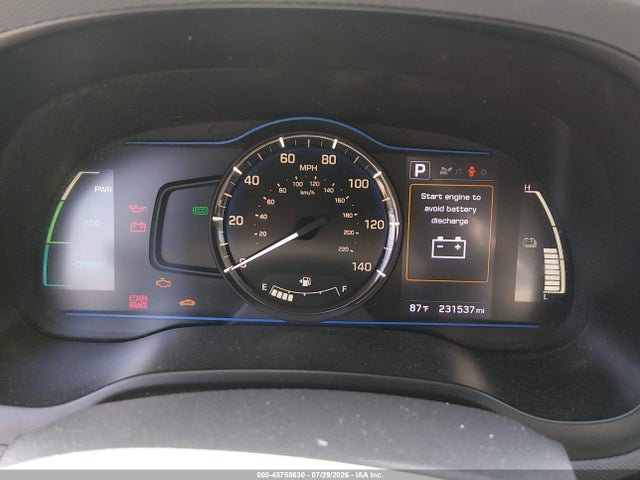 Aukcja sprzedaży 2019 Hyundai Ioniq Hybrid Blue, vin: KMHC65LC8KU178874, numer aukcji: 45758630