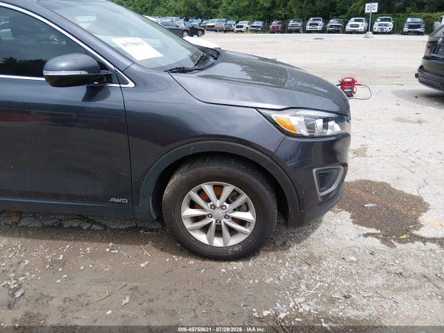 45758631 :رقم المزاد ، 5XYPGDA37HG232255 vin ، 2017 Kia Sorento 2.4l Lx مزاد بيع