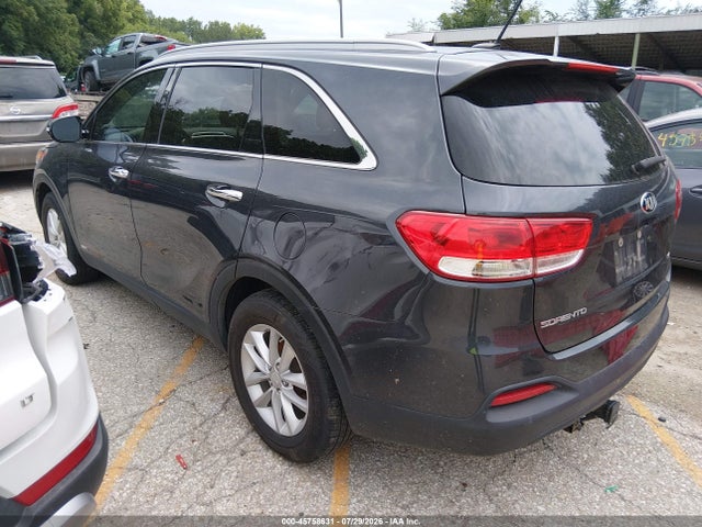 45758631 :رقم المزاد ، 5XYPGDA37HG232255 vin ، 2017 Kia Sorento 2.4l Lx مزاد بيع