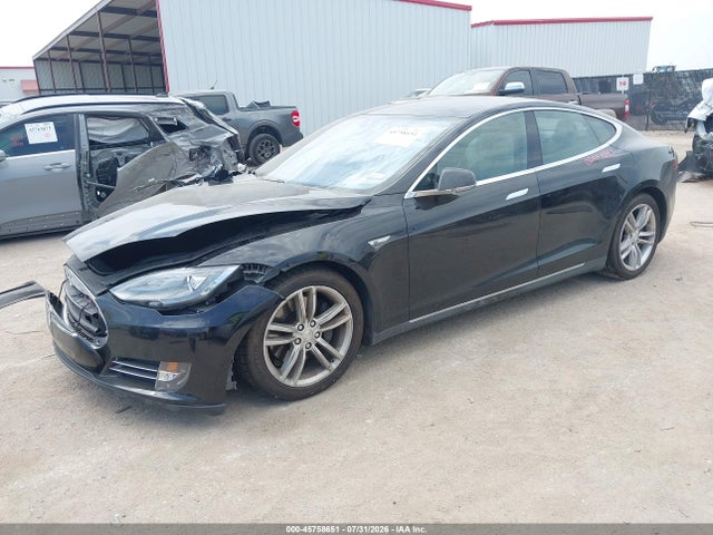 45758651 :رقم المزاد ، 5YJSA1S24FF088376 vin ، 2015 Tesla Model S 70d/85d/p85d مزاد بيع