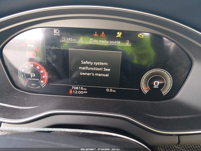 Aukcja sprzedaży 2021 Audi Sq5 Premium Plus Tfsi Quattro Tiptronic, vin: WA1B4AFY8M2017021, numer aukcji: 45758677