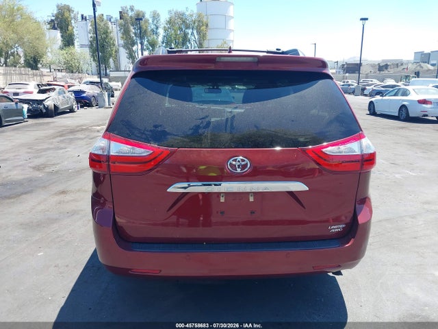 Продажа на аукционе авто 2015 Toyota Sienna Limited Premium 7 Passenger, vin: 5TDDK3DC4FS121024, номер лота: 45758683