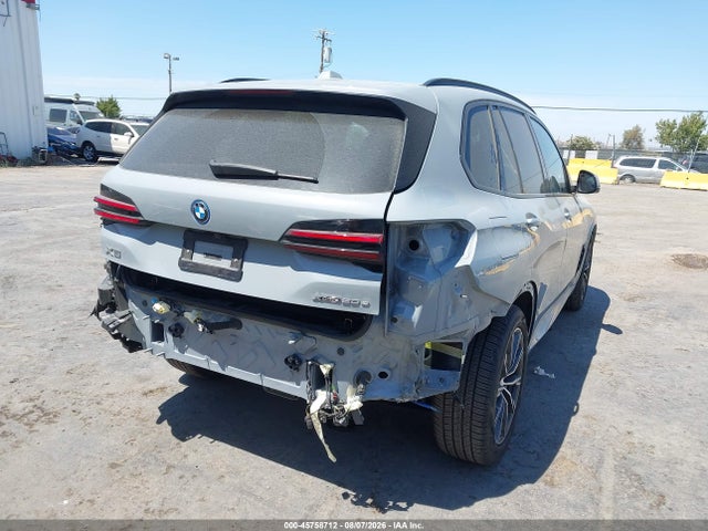 45758712 :رقم المزاد ، 5UX43EU09S9Y63165 vin ، 2025 Bmw X5 Phev Xdrive50e مزاد بيع