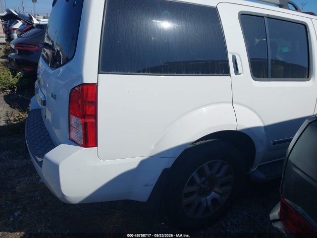 2011 Nissan Pathfinder Le მანქანა იყიდება აუქციონზე, vin: 5N1AR1NN3BC624019, აუქციონის ნომერი: 45758717