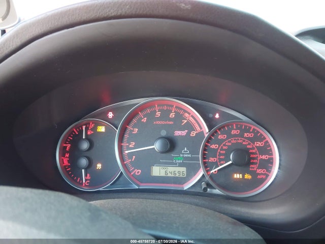 2012 Subaru Impreza Wrx Sti მანქანა იყიდება აუქციონზე, vin: JF1GV8J60CL026897, აუქციონის ნომერი: 45758720