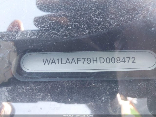 WA1LAAF79HD008472 Audi Q7 3.0t Premium