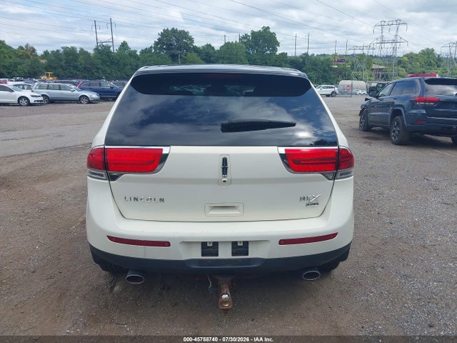 45758740 :رقم المزاد ، 2LMDJ8JK2DBL47301 vin ، 2013 Lincoln Mkx مزاد بيع