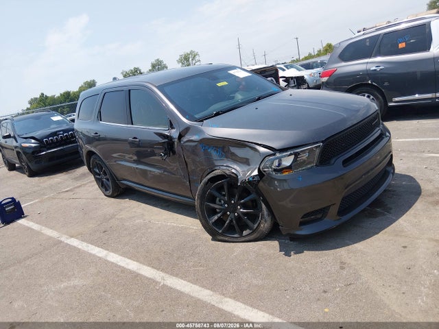 2020 Dodge Durango Gt Plus Rwd მანქანა იყიდება აუქციონზე, vin: 1C4RDHDG5LC213269, აუქციონის ნომერი: 45758743