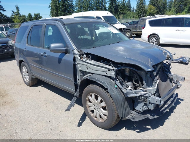45758745 :رقم المزاد ، JHLRD78935C063349 vin ، 2005 Honda Cr-v Se مزاد بيع